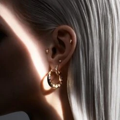 Clair De Lune -Olivia Jewelry 4 5 CROP NEBULEUSE CREPUSCULE83732COMPO8 GOLD 1