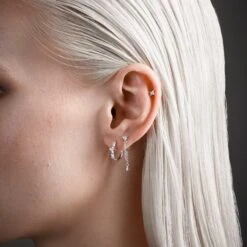 Piercing Belle Étoile Blanche 26 Piercing Belle Étoile Blanche -Olivia Jewelry 4 5 OK NEBULEUSE CREPUSCULE83789COMPO10 SILVER 1