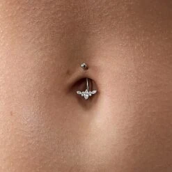 Piercing Nombril Léonie 17 Piercing Nombril Léonie -Olivia Jewelry 4 5 NEBULEUSE TITANE21256 1