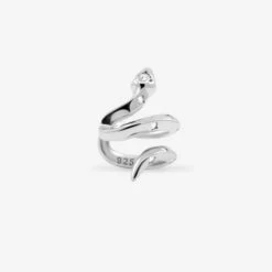 Earcuff Naja Blanche -Olivia Jewelry E ST0421 S W 1