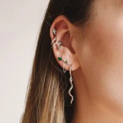 Créole Naja Émeraude -Olivia Jewelry IMG 37532copie bfc523f9 2999 4c6f b59e 9984d60647f9