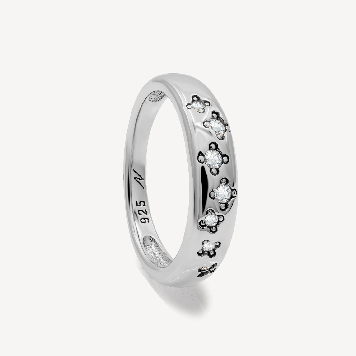 Bague Cassiopée Blanche 4 Bague Cassiopée Blanche – Image 2