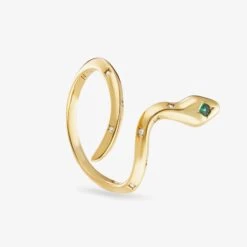 Bague Naja Émeraude -Olivia Jewelry R FT0265 G GR 54 2