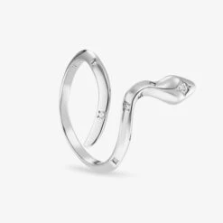 Bague Naja Blanche -Olivia Jewelry R FT0265 S W 54 2