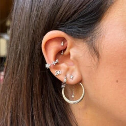 Earcuff Floraison -Olivia Jewelry aura royale floraison