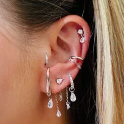 Earcuff Goutte -Olivia Jewelry compo sirene