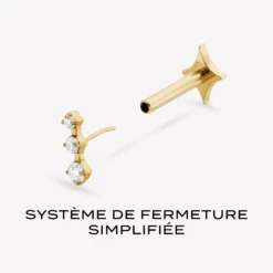 Céline Titane -Olivia Jewelry earfinity fermeture celine